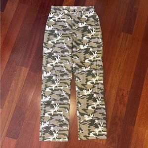 Cotton On Camo Print Carpenter Pants